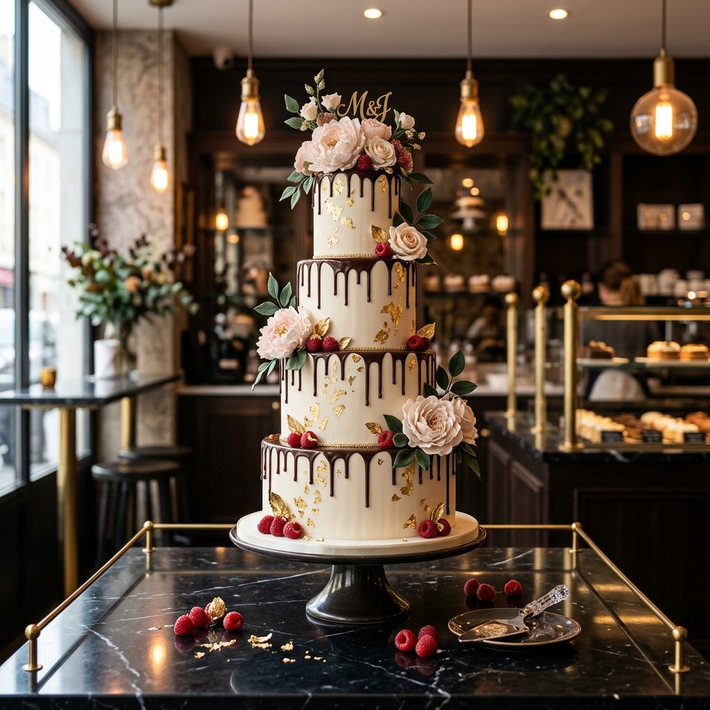 Le Royale Gold Truffle Cake
